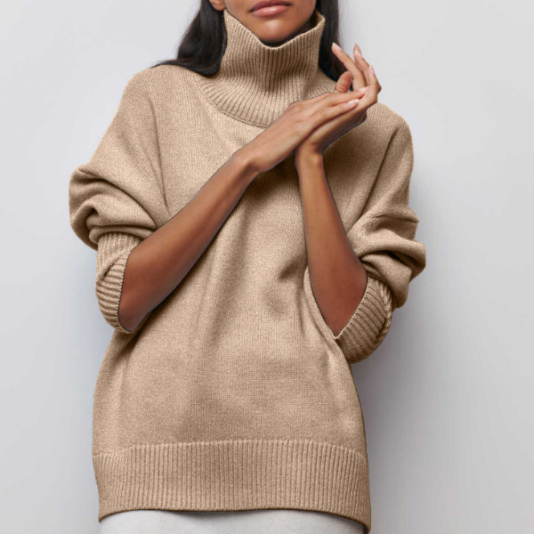 Avery™ - Pull avec col montant