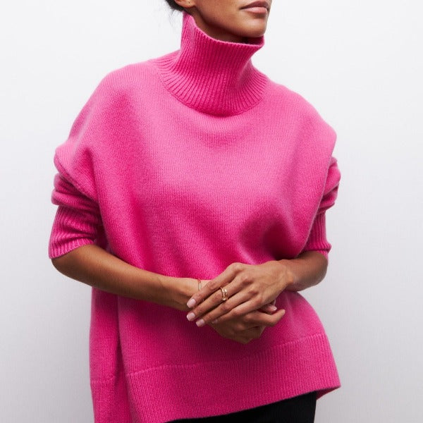 Avery™ - Pull avec col montant