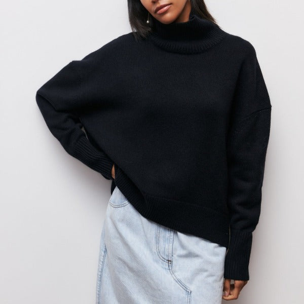 Avery™ - Pull avec col montant